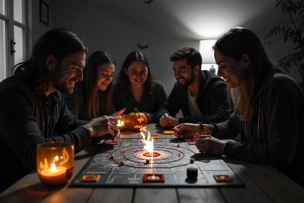 halloween-cooperative-board-game-night